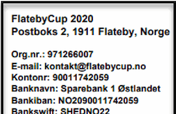 Fakturering av påmeldingsavgifter