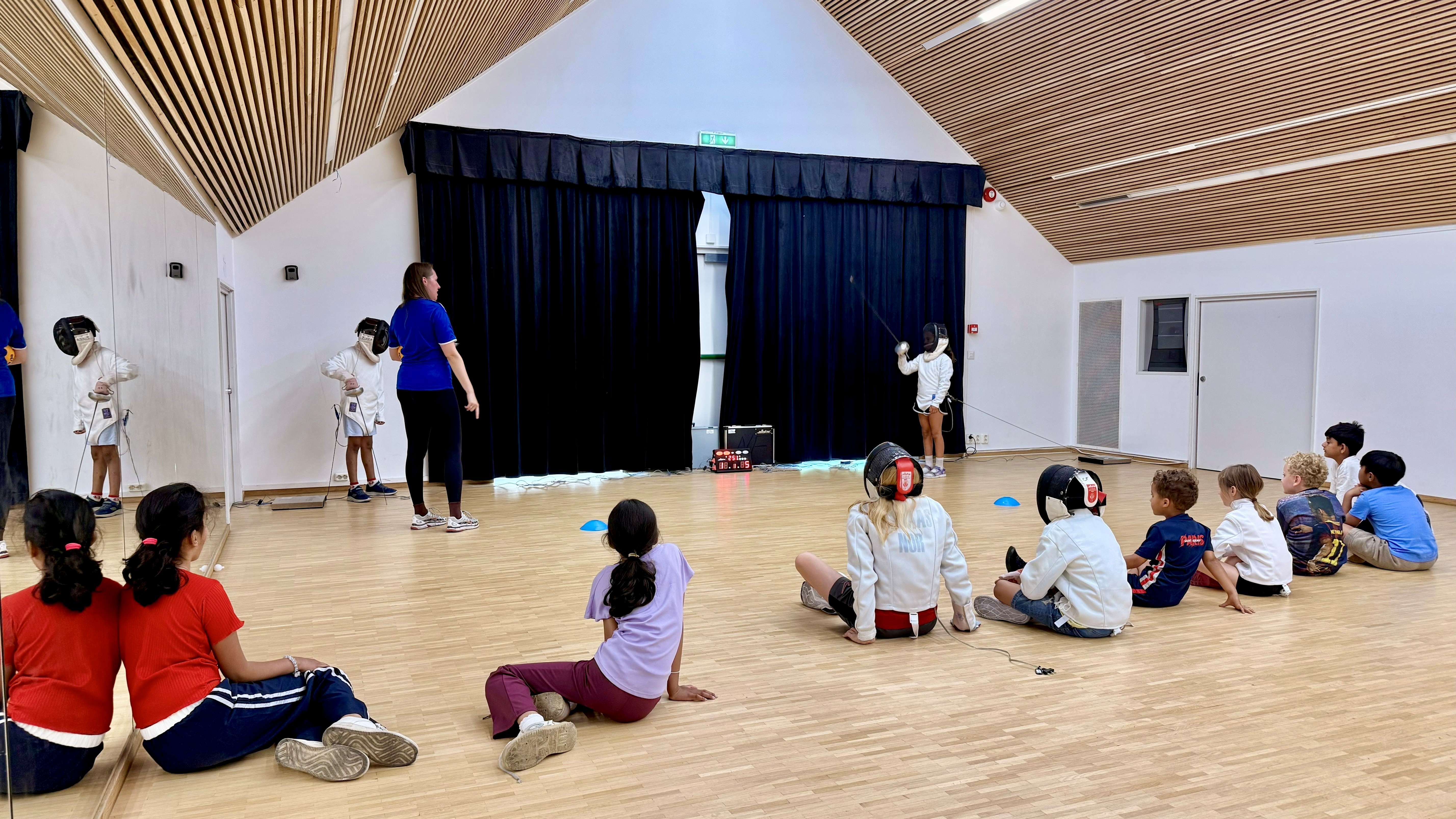 SOMMERSKOLE MED FEKTEGLEDE