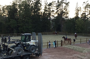 Velkommen til offesiell åpning av den nye flotte utebanen!