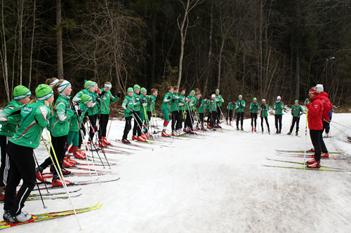 Prinsipper for trening - mellomste/stor gruppe