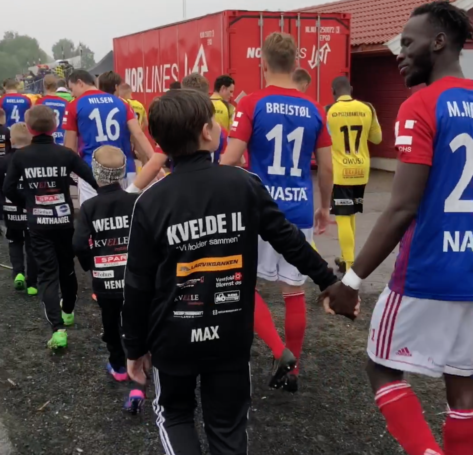 Kvelde IL var med på festen i Framparken!