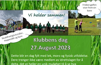 Klubbensdag 27.08.2023