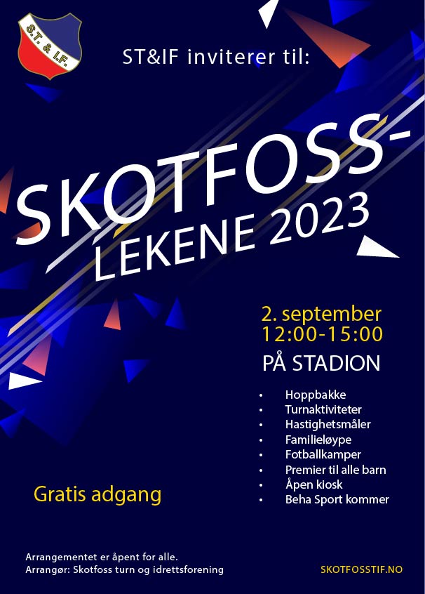 Skotfosslekene 2023