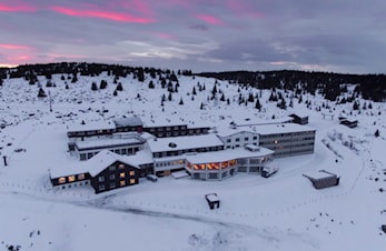 Snøsamling på Hornsjø