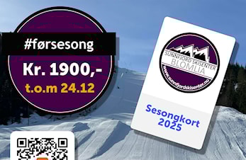 Julekampanje på sesongkort – tilbod fram til 24. desember!
