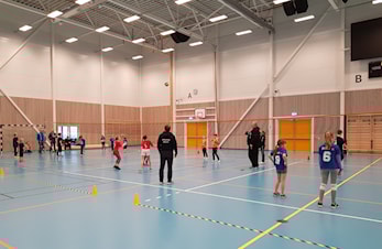 Første hjemmearrangement i ny hall