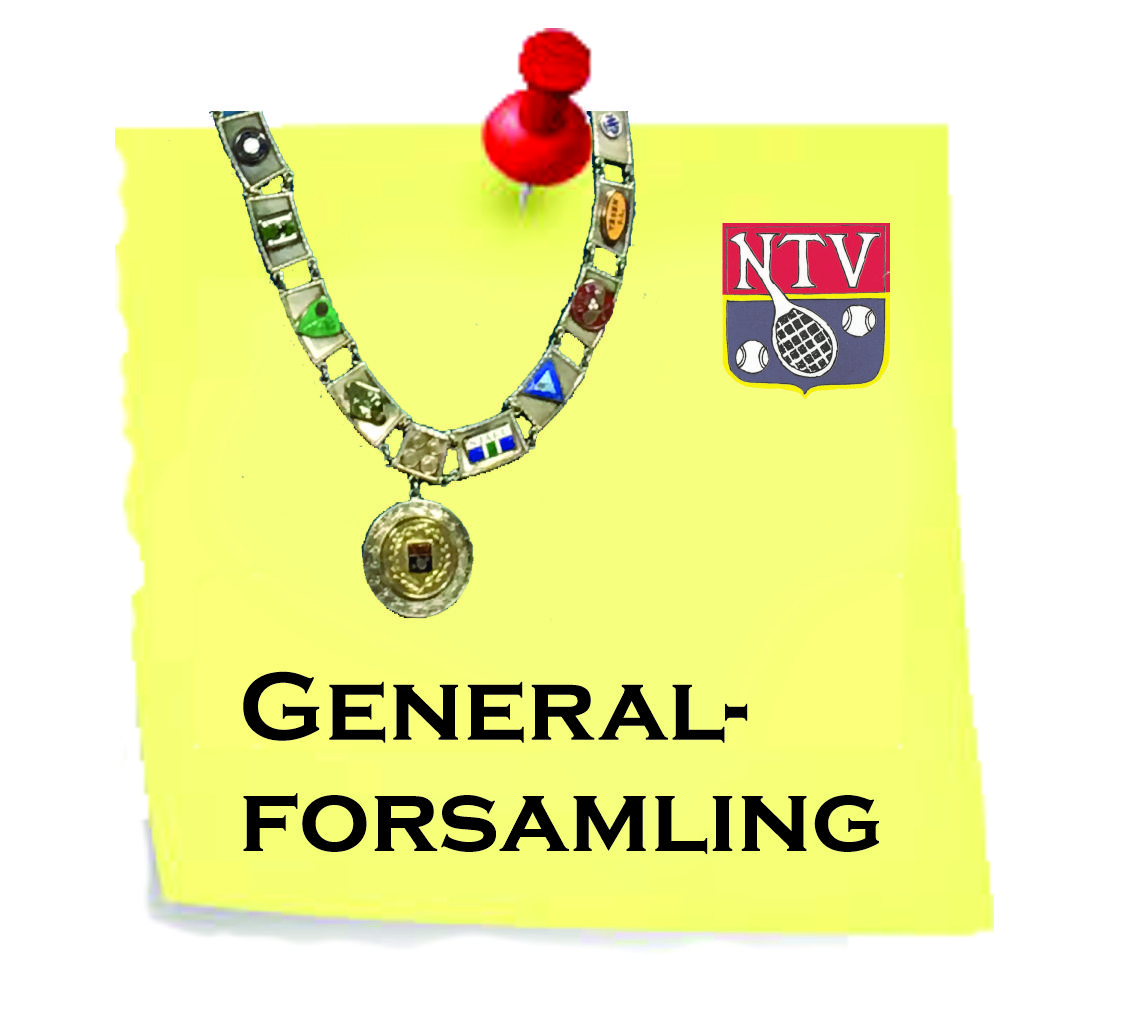 Image for Generalforsamling 19. mars kl. 19.00 på Clarksons Tennisarena