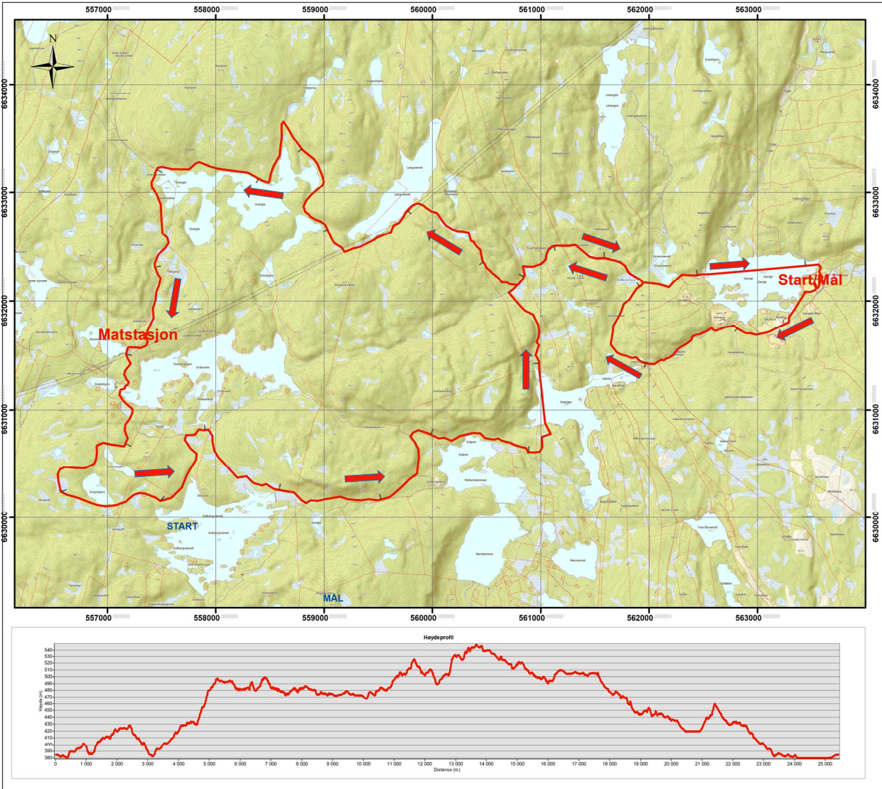 Finale i TESS-CUP - Ulveløpet lørdag 7. mars 2026