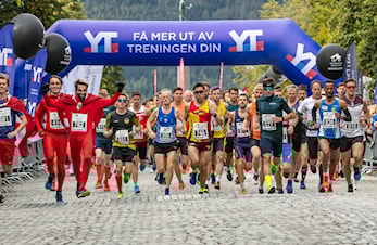 Trondheim maraton hadde mer enn 7700 deltakere