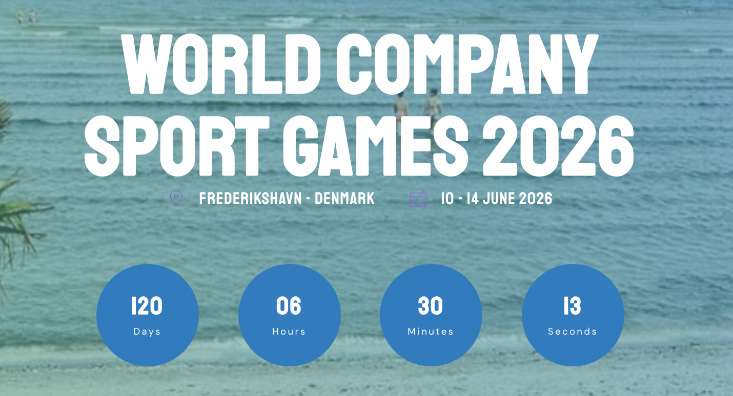 Image for Verdensmesterskapet i bedriftsidrett 10.-14. juni