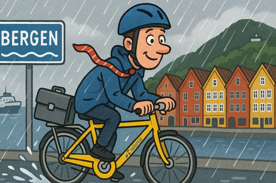 Sykle til jobben resultater