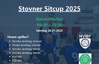 Bli med på Stovner Sitcup denne søndagen!