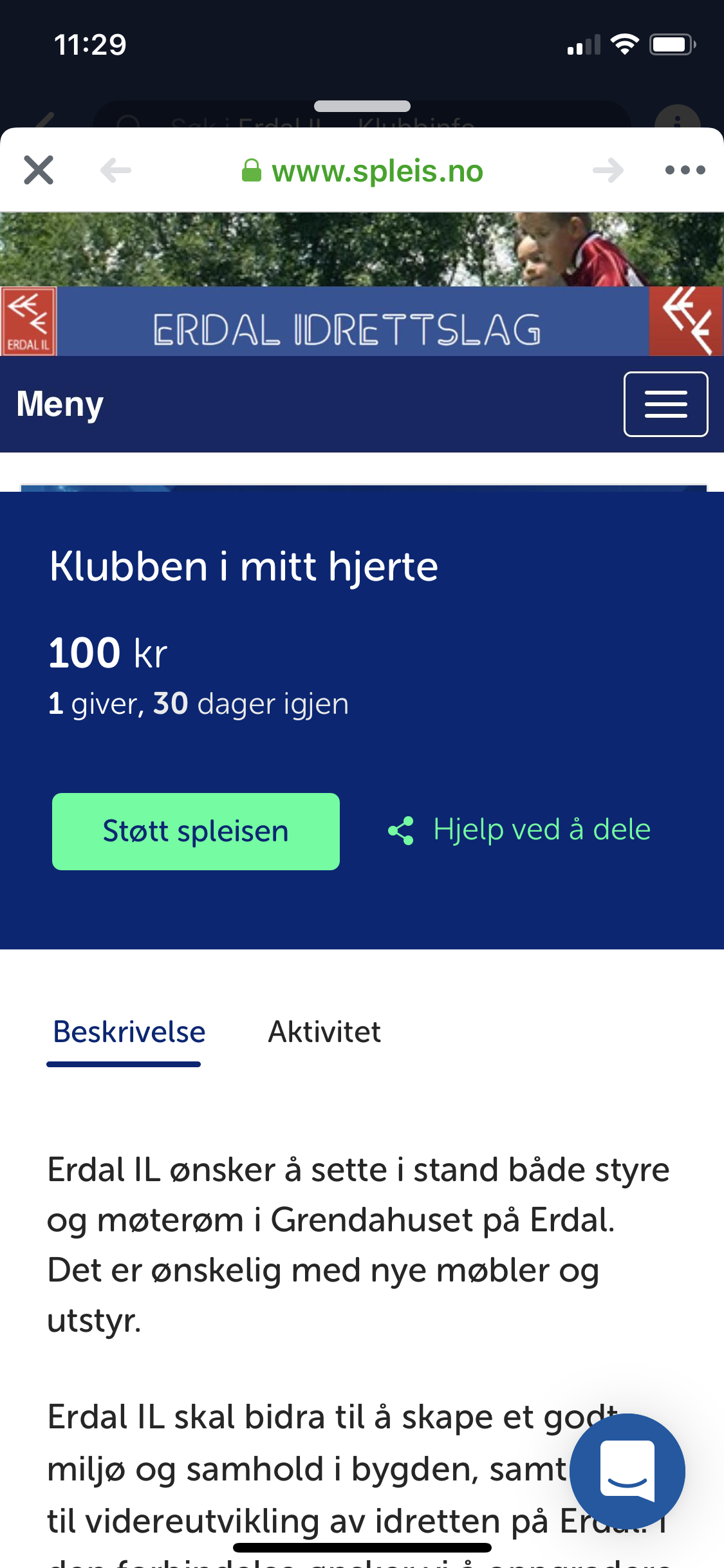 Klubben i mitt hjerte!