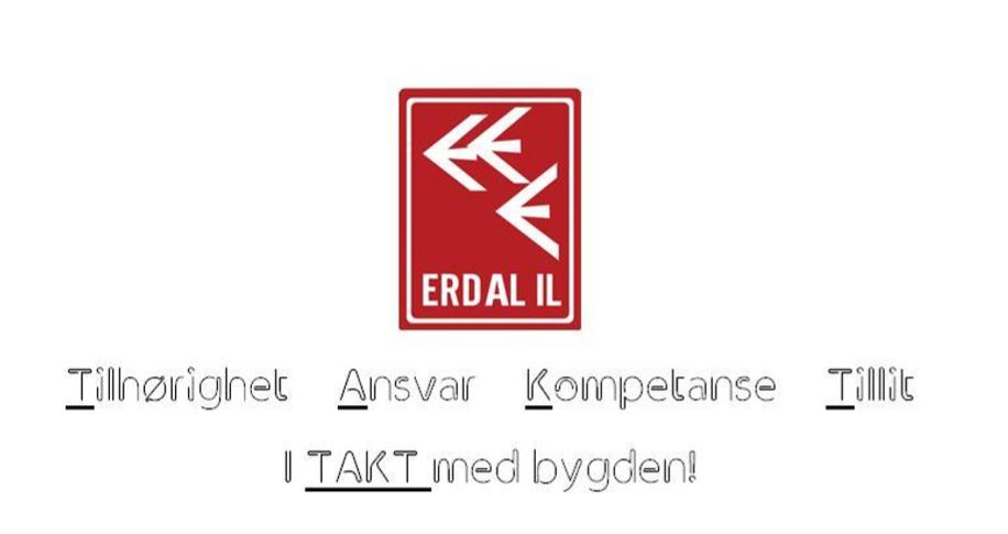Nyhetsbrev Erdal Idrettslag