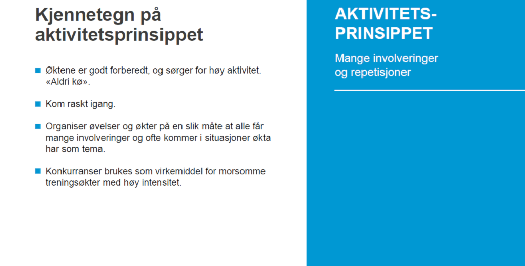 Aktivitetsprinsippet