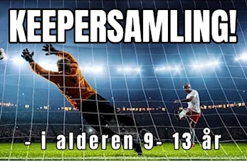 Keepersamling for unge målvakter i alderen 9 til 13 år