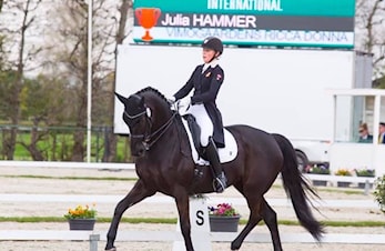 Julia Hammer plassert individuelt!