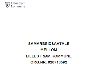 Endelig - Ny avtale med Lillestrøm Kommune