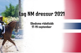 Lag NM Dressur 2021 er nå historie... Takk for innsatsen!