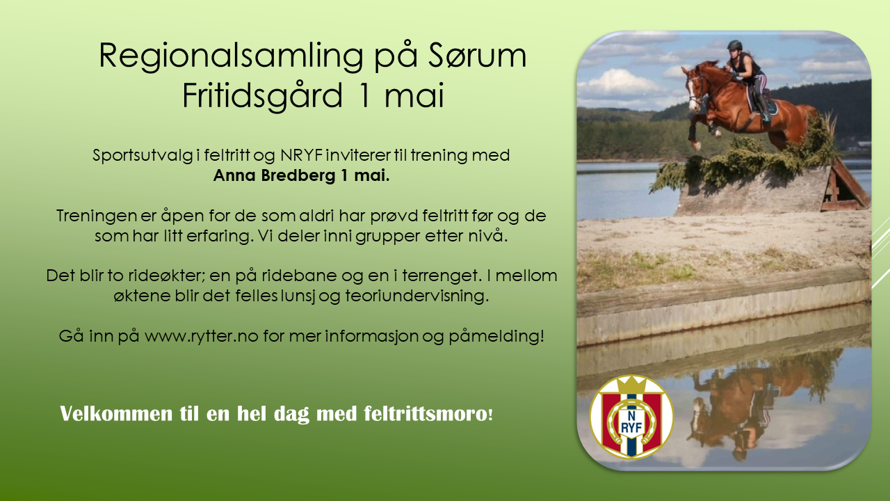 Regionalsamling feltritt 1. mai 