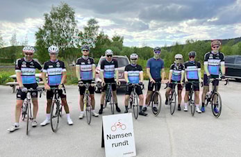Resultater fra Namsen rundt