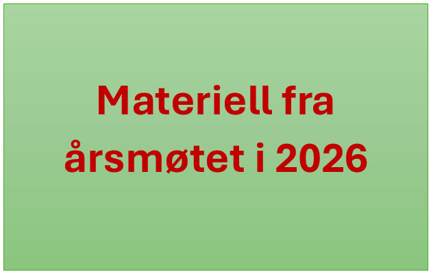 Materiell fra årsmøtet 2026
