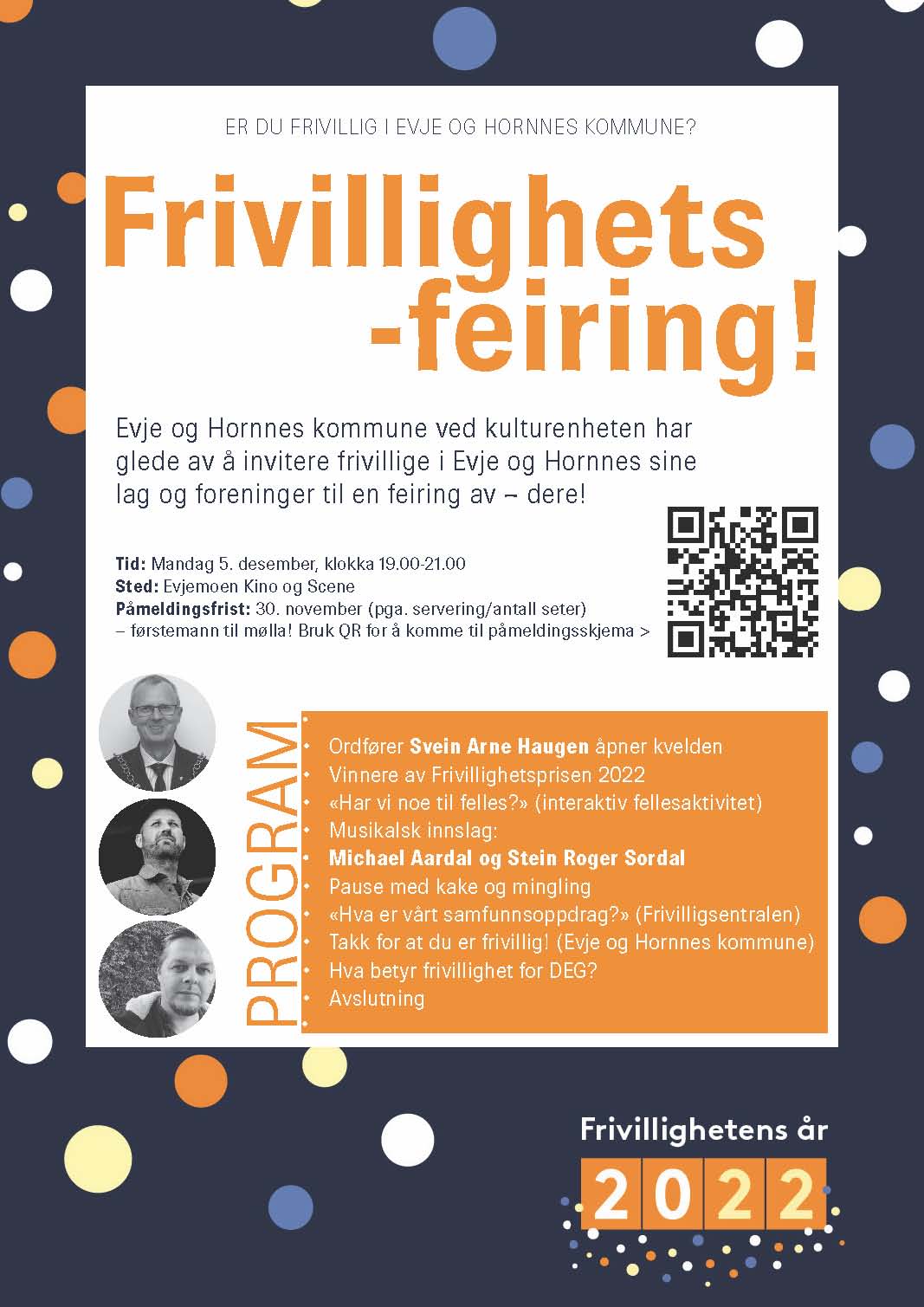 Frivillighetsfest 5. desember