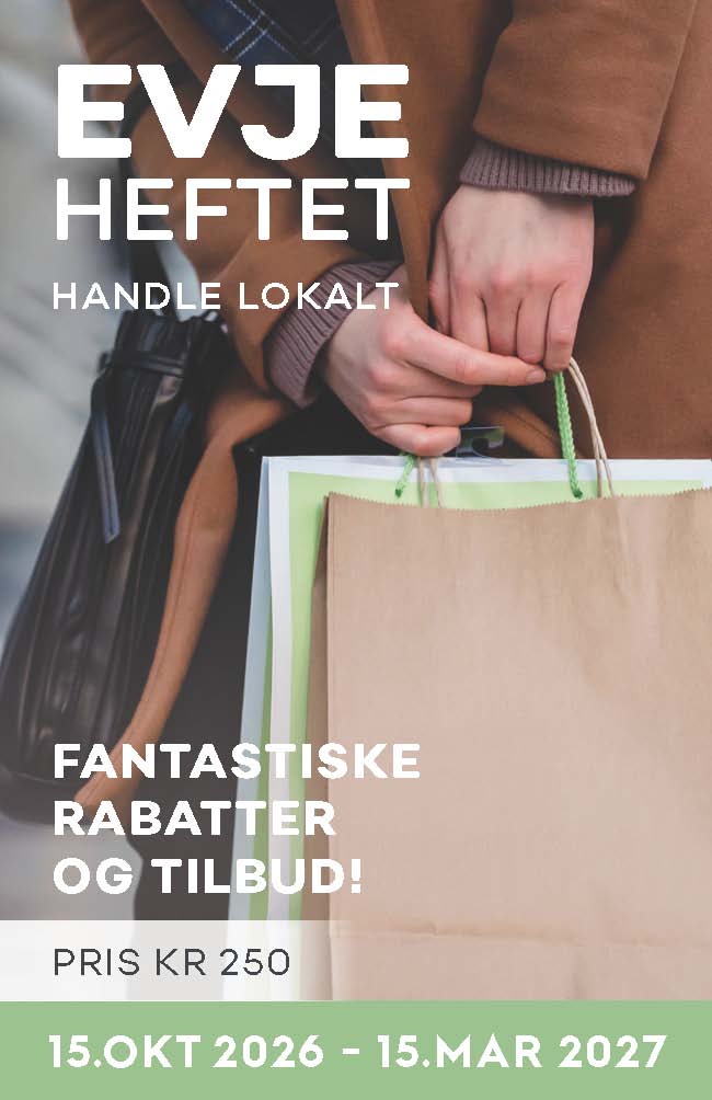 Evjeheftet kommer i salg til uka