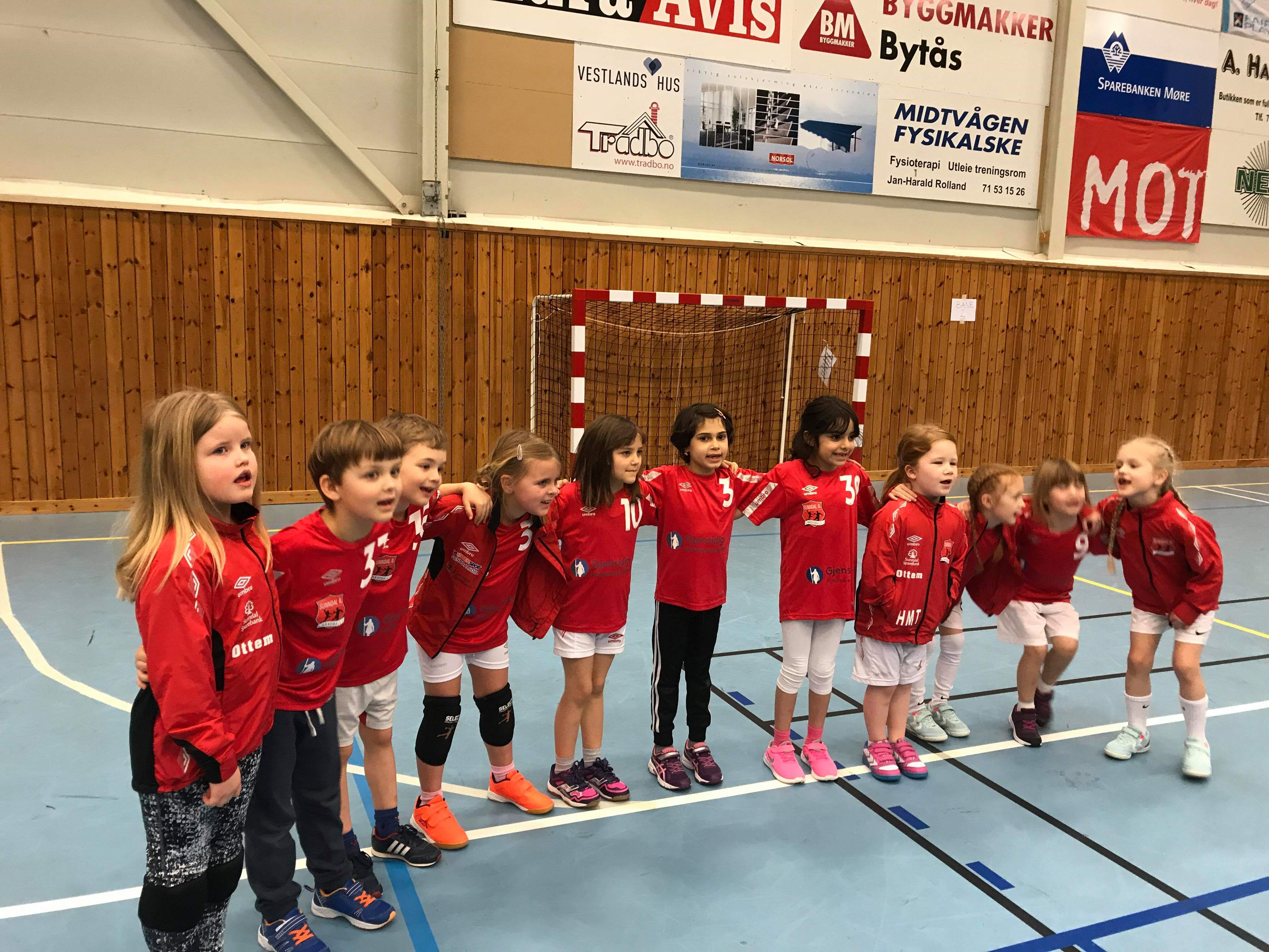 Minihåndball på turnering