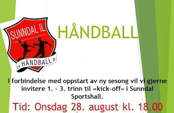 "KICK-OFF" FOR 1.-3.TRINN