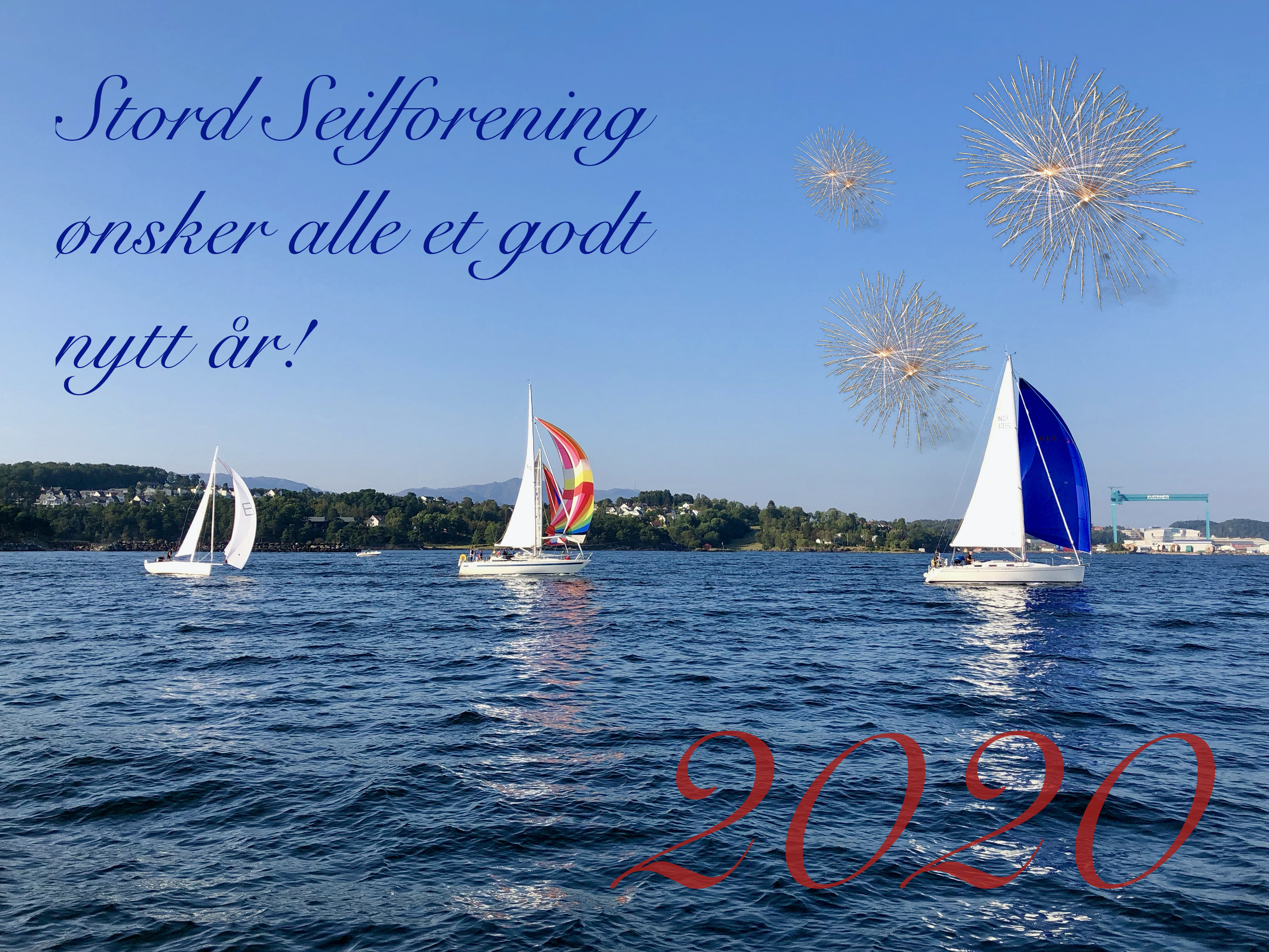 Ønsker alle et godt nytt år!