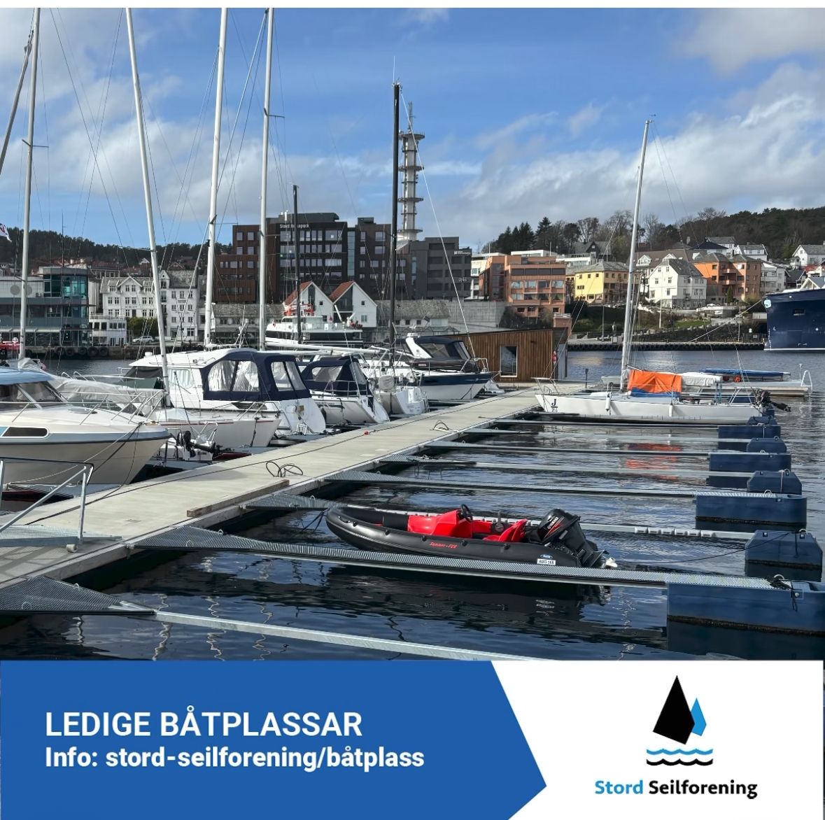 Båtplass i Leirvik Seilhavn