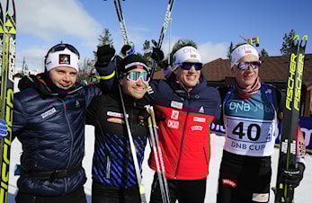 Sogn og Fjordane 1 vann herrestafetten framfor Oppland 1 og Oslo og Akershus 2