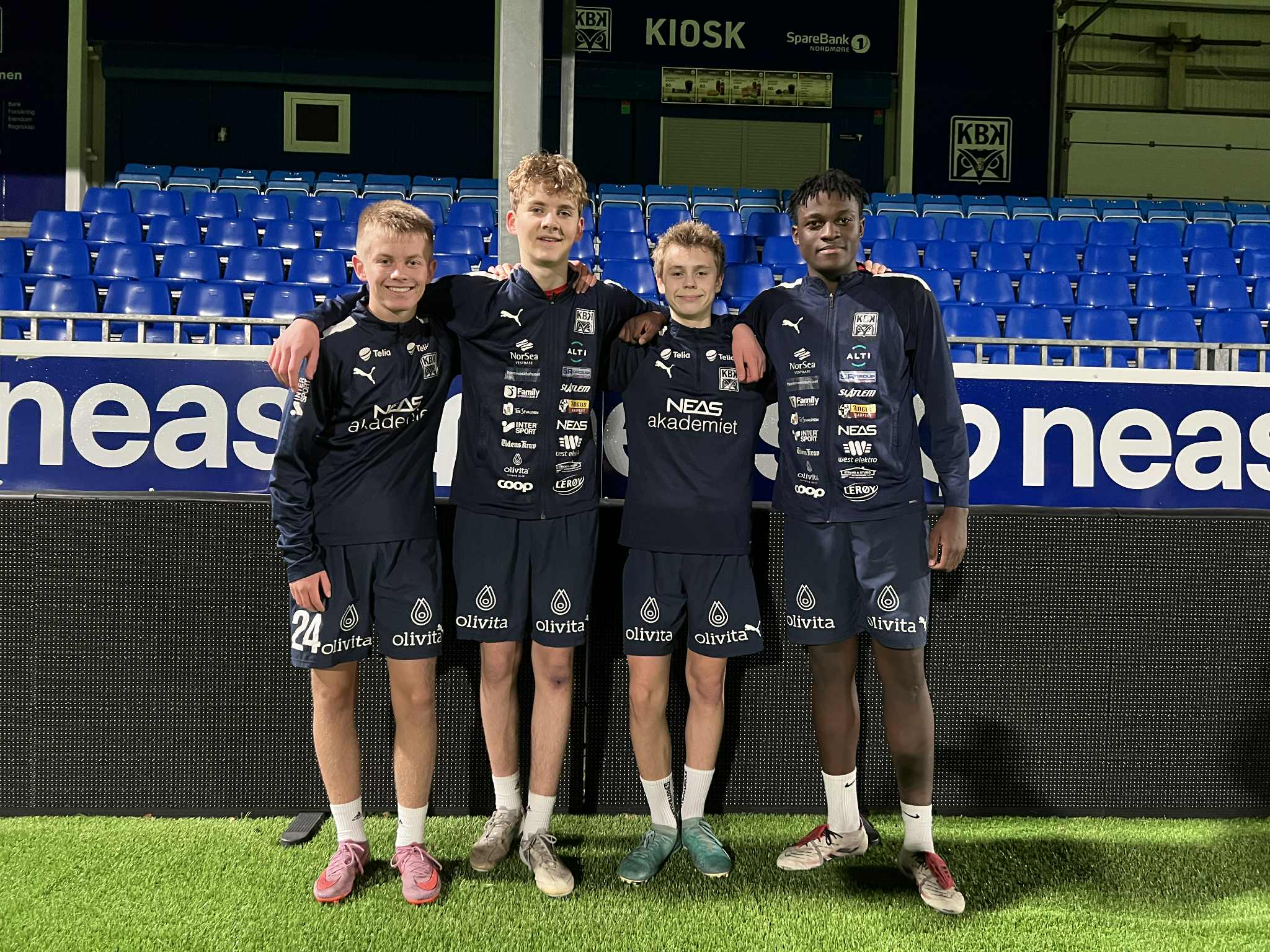 Ei aktiv helg med ungdommer som presterer