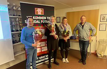 Litt utskifting i styret i klubben etter årsmøtet