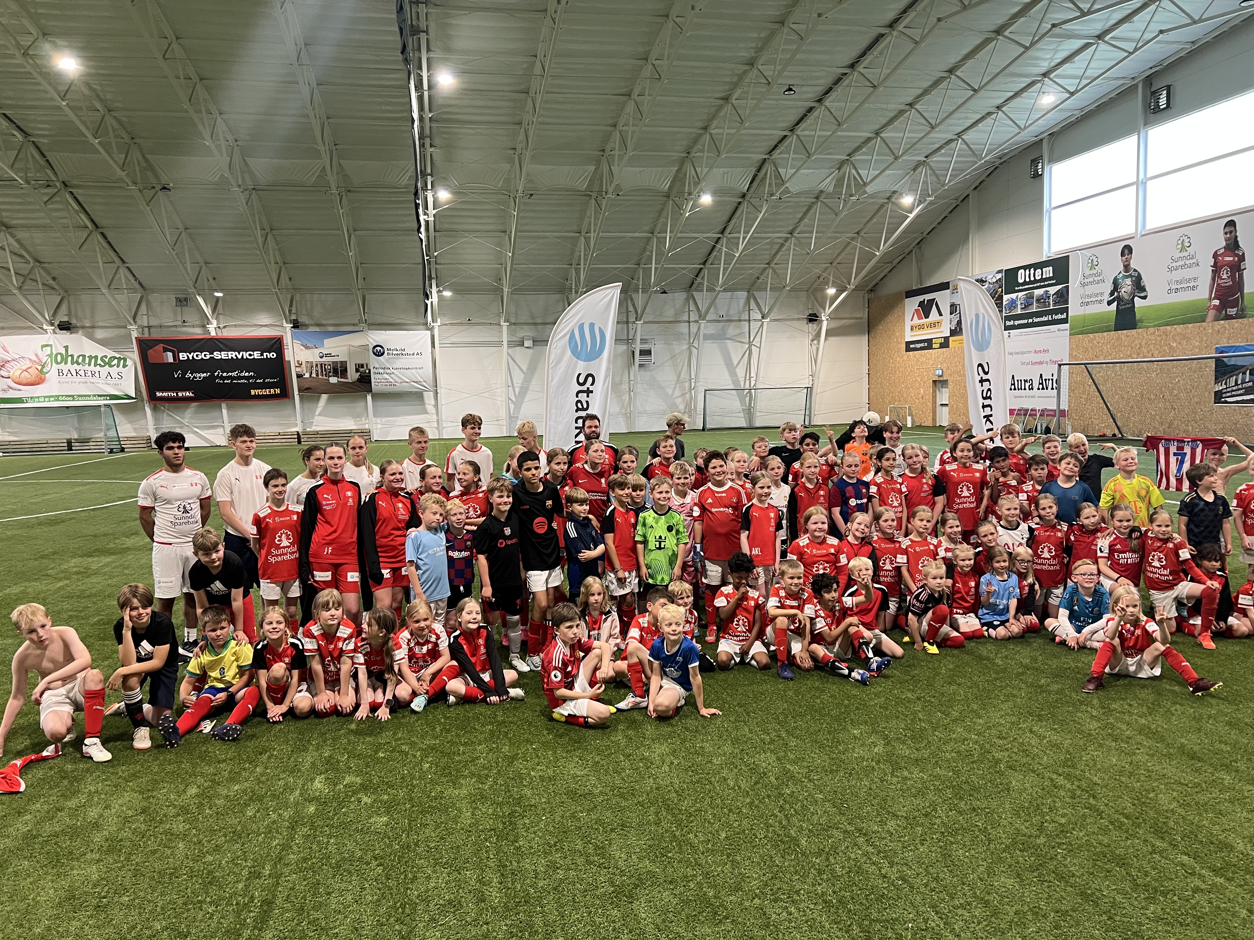 Image for Vi er klar for ei uke med Statkraft Sommerfotballskole