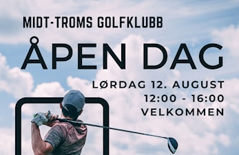 Åpen dag lørdag 12. august fra kl. 12 - 16