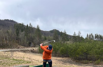 Driving rangen er åpen