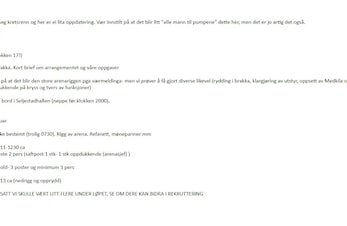 Oppmøte kretsrenn 4. jan