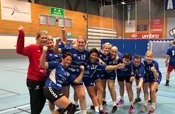 Giv Akt deltok i helga med lag i veteran-NM i håndball