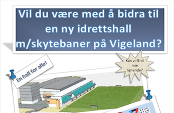 Informasjon om ny idrettshall