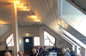 Fantastisk oppmøte på klubbens første seniortreff