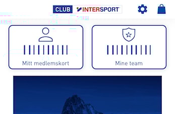KLUBBKORT INTERSPORT MANDAL