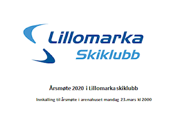 Årsmøte 2020 23. mars kl 20.00