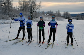 Flott samling på Skeikampen i november!
