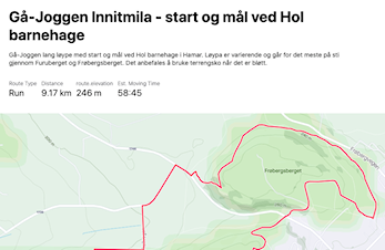 Innitmila - Hamarkarusellen løp 3