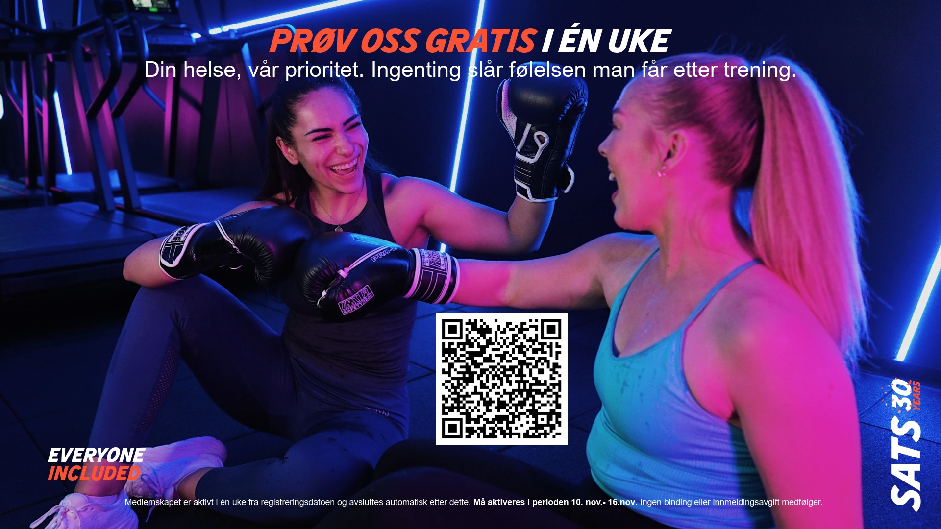 Image for OPEN HOUSE i November hos SATS! 