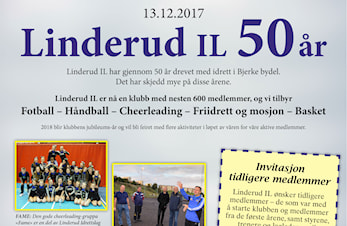 Linderud IL 50 år
