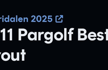 Runde 11 og pargolf best shot