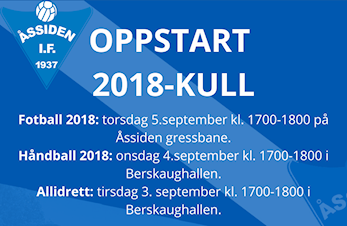 Oppstartstreninger 1.klassinger høst 2024